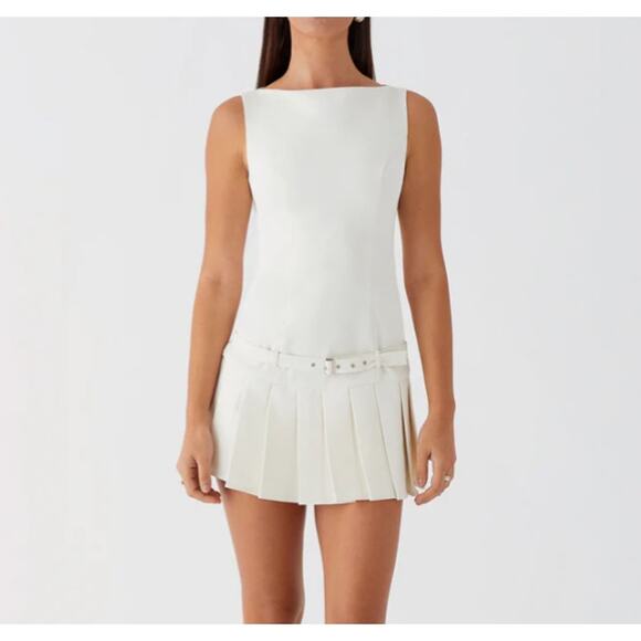 Peppermayo Exclusive - No More Excuses Belt Mini Dress Size 10 - Picture 1 of 11